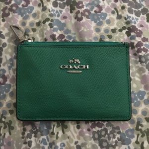 Coach card holder and mini wallet